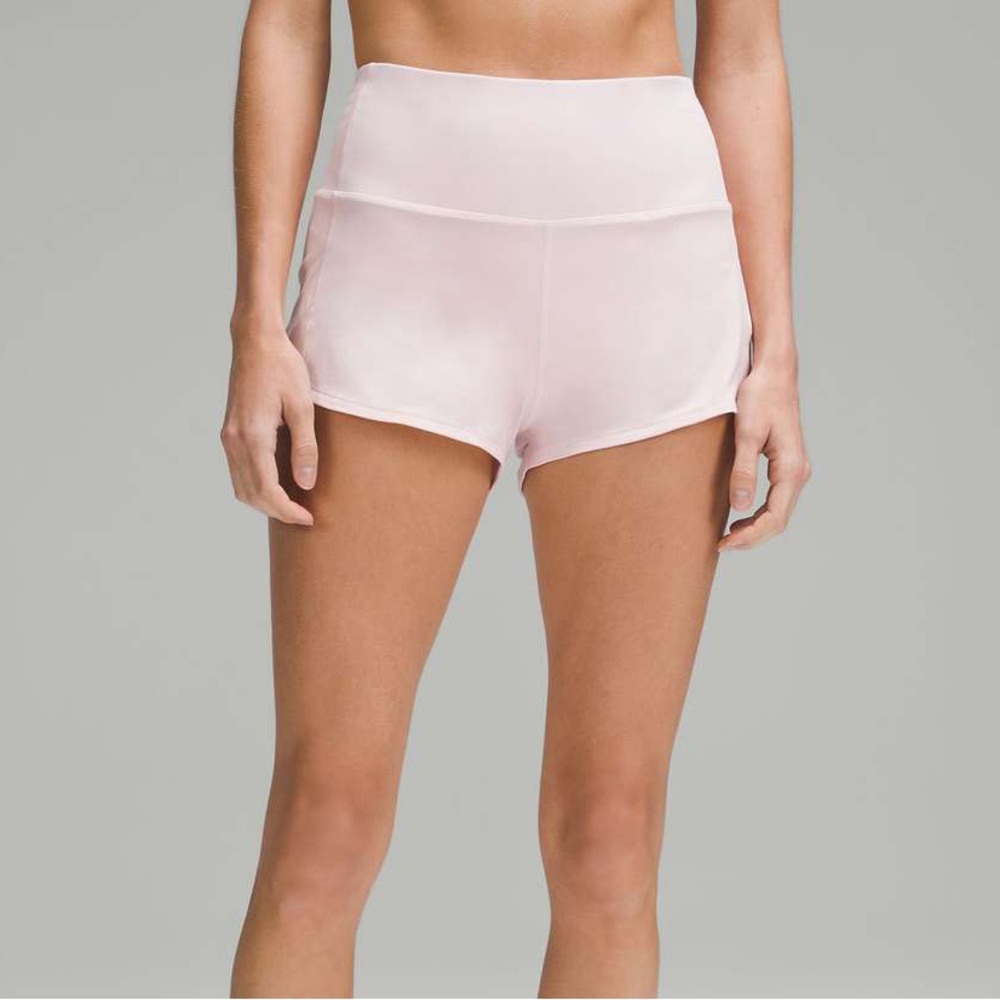 Lululemon Athletica Meadowsweet Pink Speed Up Shorts